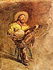 cowboy singing by Thomas Eakins